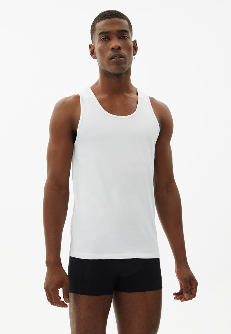 TANK TOP 2-PACK in White - Underwear - Westmark London EU(TR) Store Organik Pamuklu Sürdürülebilir Moda