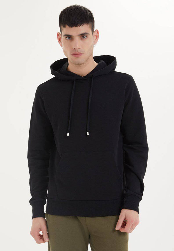 ESSENTIALS HOODIE in Black - Sweatshirt - Westmark London EU(TR) Store Organik Pamuklu Sürdürülebilir Moda