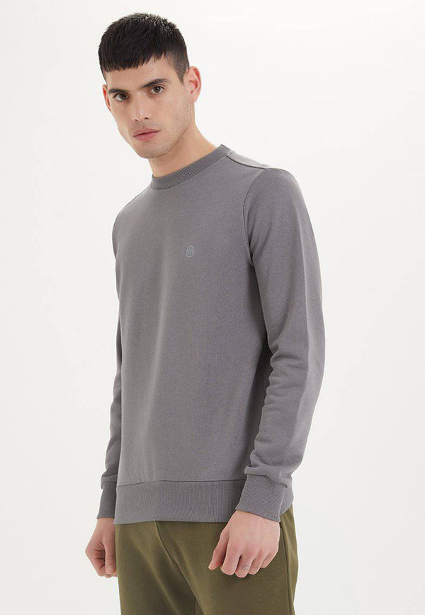 ESSENTIALS SWEAT in Charcoal Grey - Sweatshirt - Westmark London EU(TR) Store Organik Pamuklu Sürdürülebilir Moda