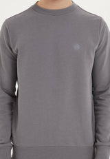 ESSENTIALS SWEAT in Charcoal Grey - Sweatshirt - Westmark London EU(TR) Store Organik Pamuklu Sürdürülebilir Moda