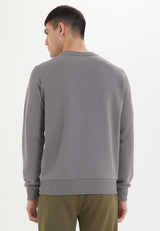 ESSENTIALS SWEAT in Charcoal Grey - Sweatshirt - Westmark London EU(TR) Store Organik Pamuklu Sürdürülebilir Moda