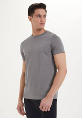 ESSENTIALS O-NECK T-SHIRT in Charcoal Grey - T-Shirt - Westmark London EU(TR) Store Organik Pamuklu Sürdürülebilir Moda