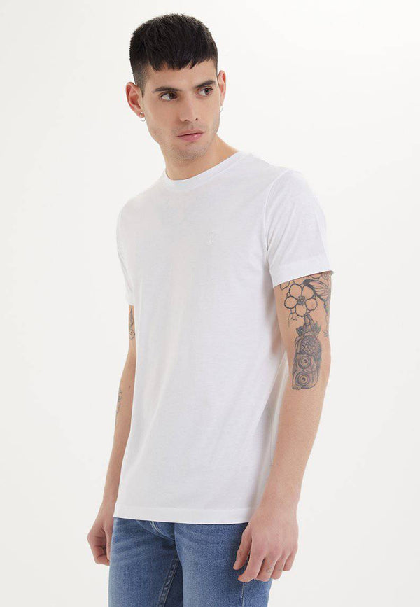 ESSENTIALS O-NECK T-SHIRT in White - T-Shirt - Westmark London EU(TR) Store Organik Pamuklu Sürdürülebilir Moda