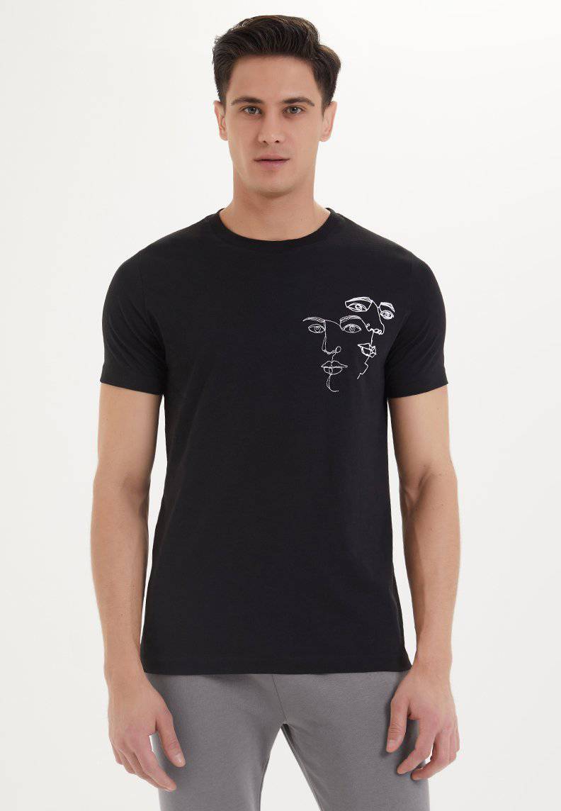 DUAL FACE  TEE - T-Shirt - Westmark London EU(TR) Store Organik Pamuklu Sürdürülebilir Moda