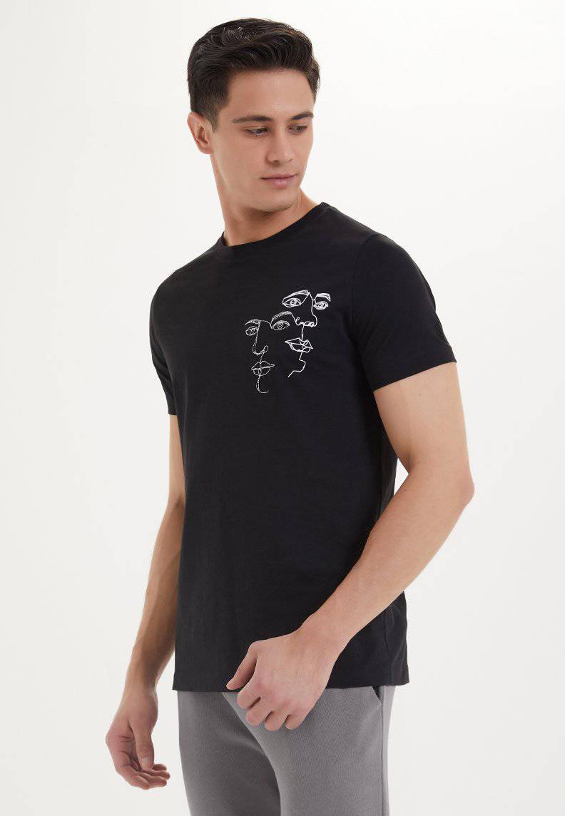 DUAL FACE  TEE - T-Shirt - Westmark London EU(TR) Store Organik Pamuklu Sürdürülebilir Moda