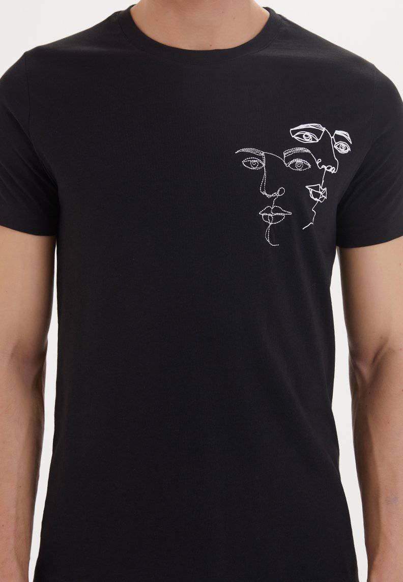 DUAL FACE  TEE - T-Shirt - Westmark London EU(TR) Store Organik Pamuklu Sürdürülebilir Moda