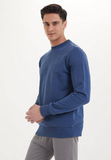 ESSENTIALS SWEAT in Dark Denim - Sweatshirt - Westmark London EU(TR) Store Organik Pamuklu Sürdürülebilir Moda