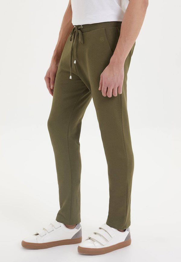 ESSENTIALS SWEATPANT in Dark Olive - Sweatpant - Westmark London EU(TR) Store Organik Pamuklu Sürdürülebilir Moda