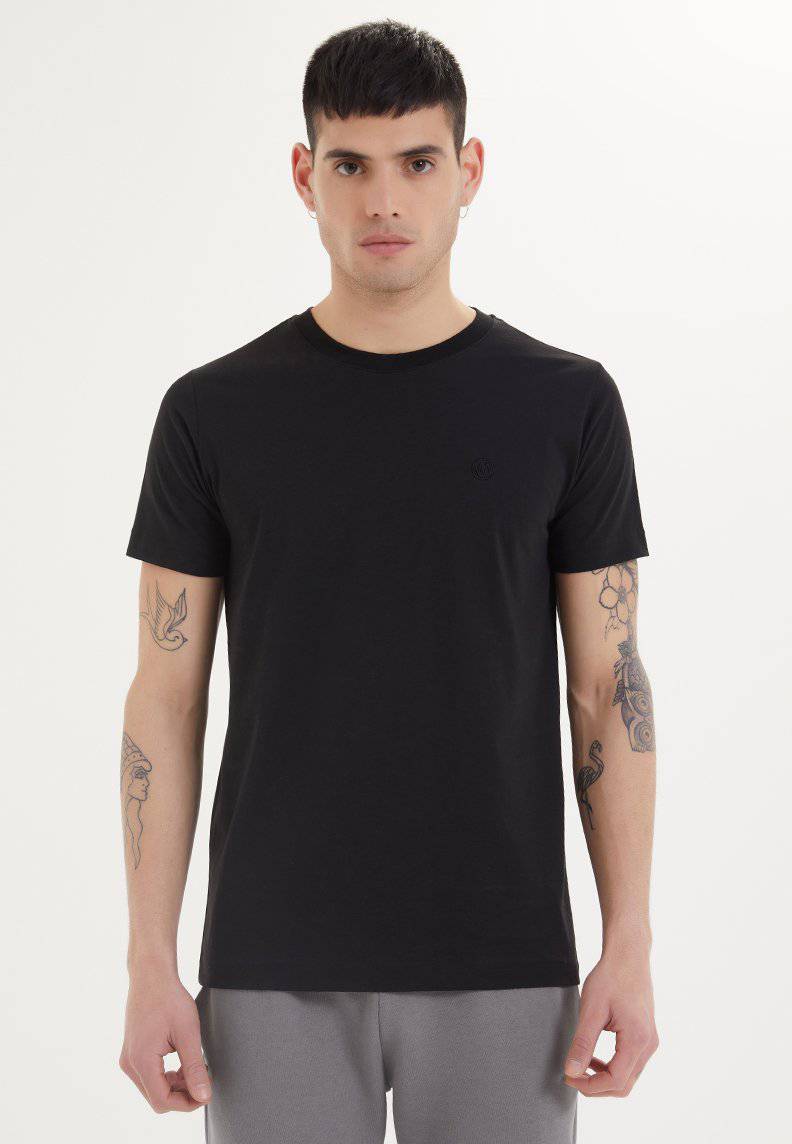 ESSENTIALS O-NECK T-SHIRT in Black - T-Shirt - Westmark London EU(TR) Store Organik Pamuklu Sürdürülebilir Moda