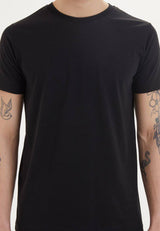 ESSENTIALS O-NECK T-SHIRT in Black - T-Shirt - Westmark London EU(TR) Store Organik Pamuklu Sürdürülebilir Moda