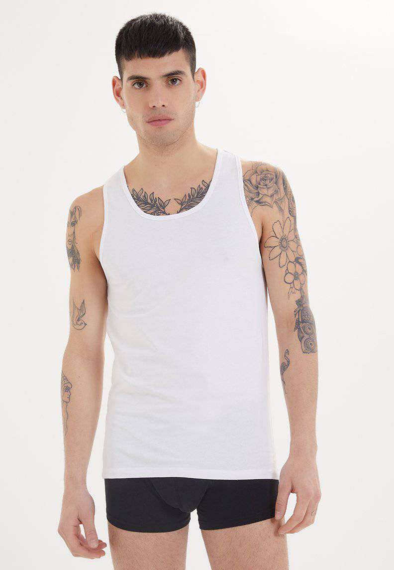 TANK TOP in White - Underwear - Westmark London EU(TR) Store Organik Pamuklu Sürdürülebilir Moda