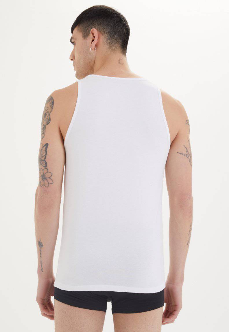 TANK TOP in White - Underwear - Westmark London EU(TR) Store Organik Pamuklu Sürdürülebilir Moda