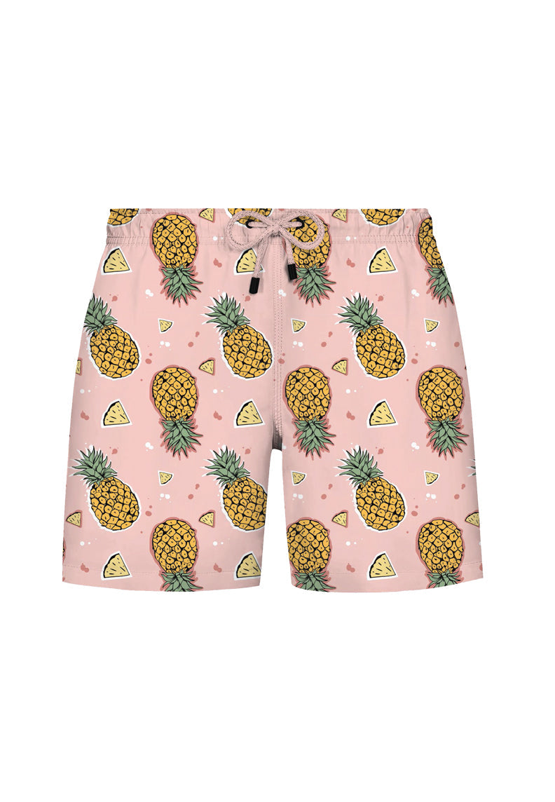 KIDS PINEAPPLE SWIM SHORTS - Swim Shorts - Westmark London EU(TR) Store Organik Pamuklu Sürdürülebilir Moda
